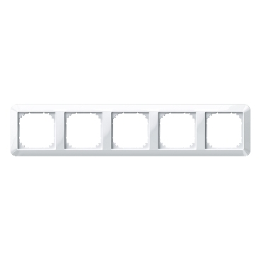 PLAQUE QUINTUPLE BLANC BR