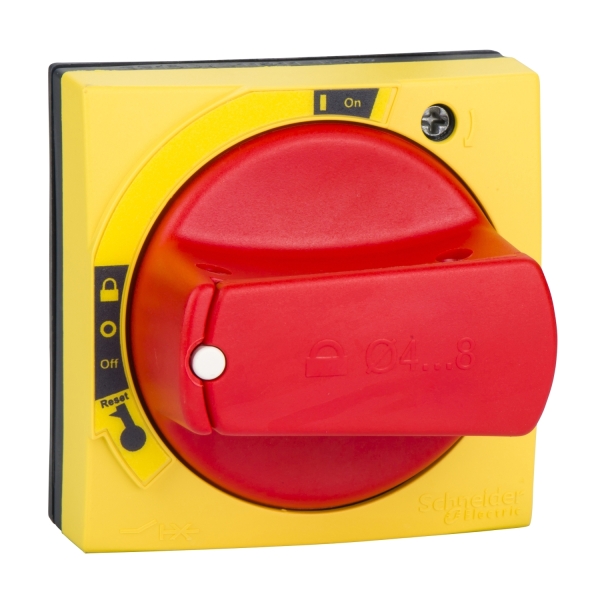 POIGNEE ROUGE IP65 AVEC A