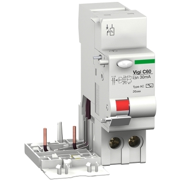 BLOC DIF C60 2P 25A 10MA AC