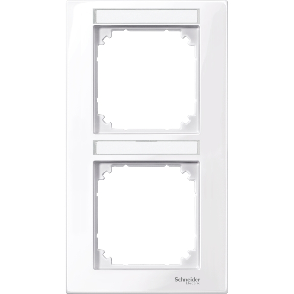 PLAQUE DBLE V P E BLANC A