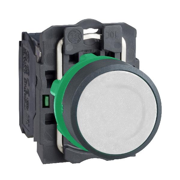 BOUTON POUSS BLANC AFF