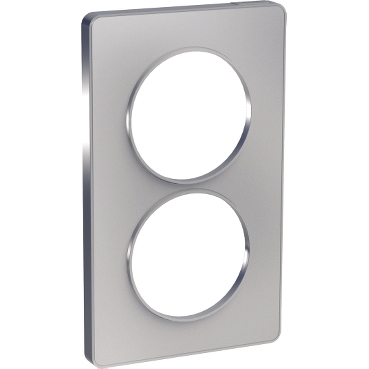 ODACE TOUCH PLAQ ALU 2P57