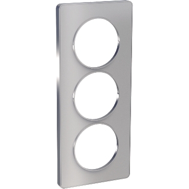 ODACE TOUCH PLAQ ALU 3P57