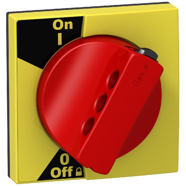 COMMANDE ROTATIVE ROUGE