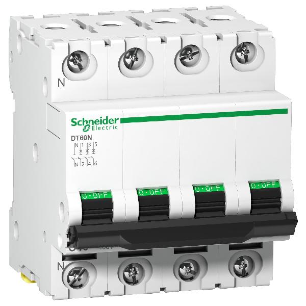 DISJ DT40 4P 63A C 4500A/6KA