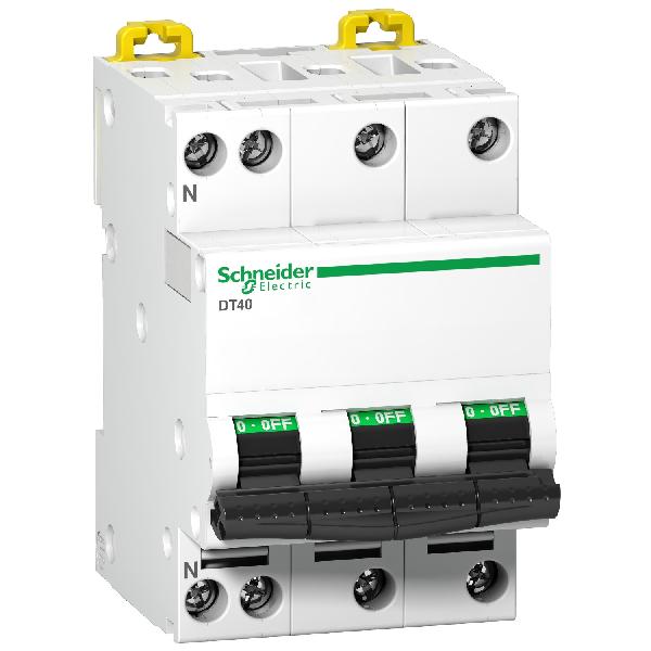 DISJ DT40 3PN 32A C 4500A/6KA