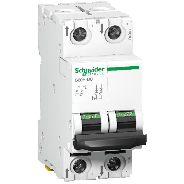 DISJ C60H-DC 500VDC 10A 2P C