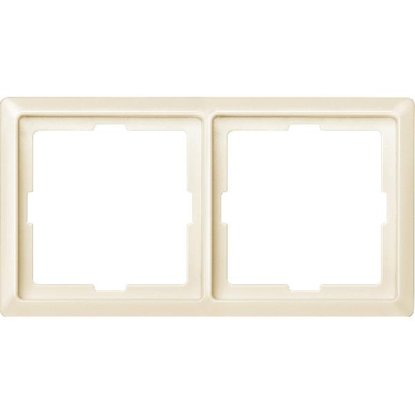 ARTEC frame, 2-gang, white