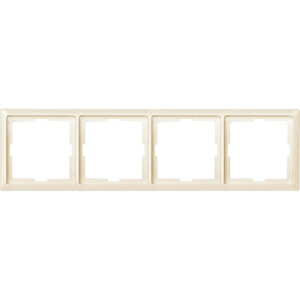 ARTEC frame, 4-gang, white