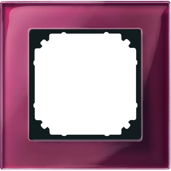 PLAQUE 1P MPLAN VER RUBIS