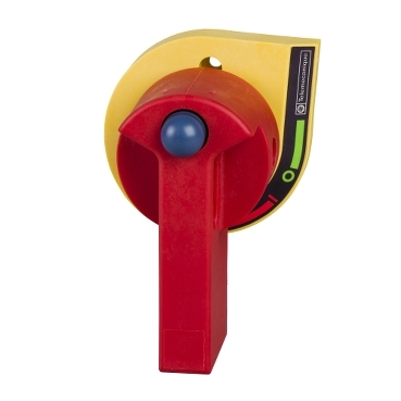 commande rotative latérale gauche GS1 50, 63 A poignée rouge