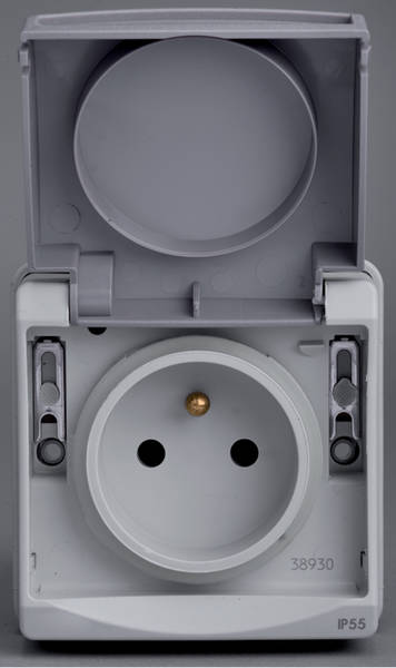 PC 2P+T PLASTRON NF GRIS